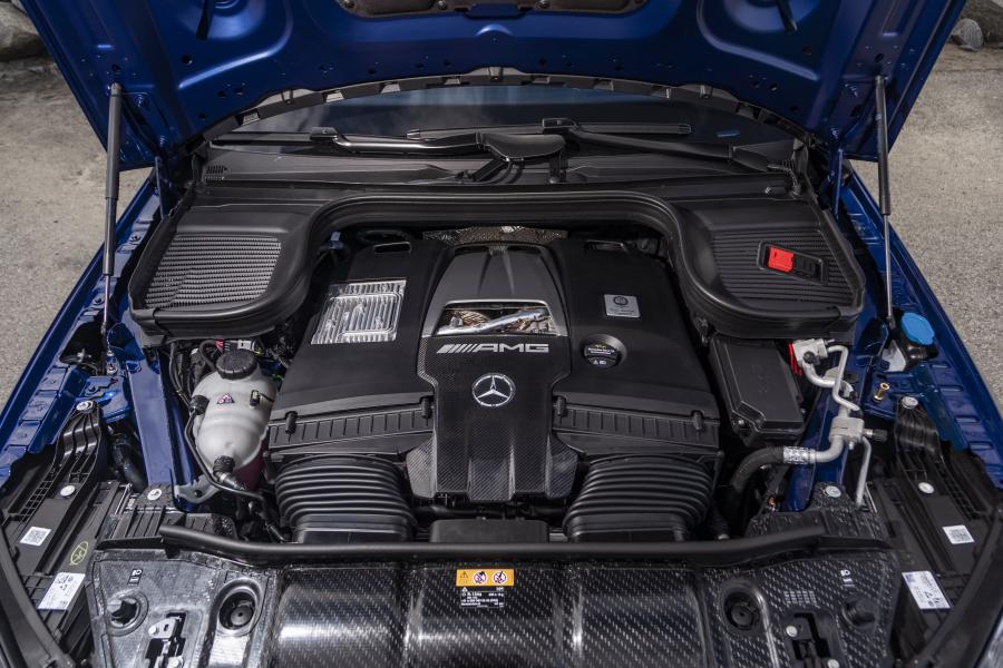 Моторный отсек Mercedes-AMG GLE63 S 4Matic+ (V167) 2020 года  (NA) (фото 71 из 75)